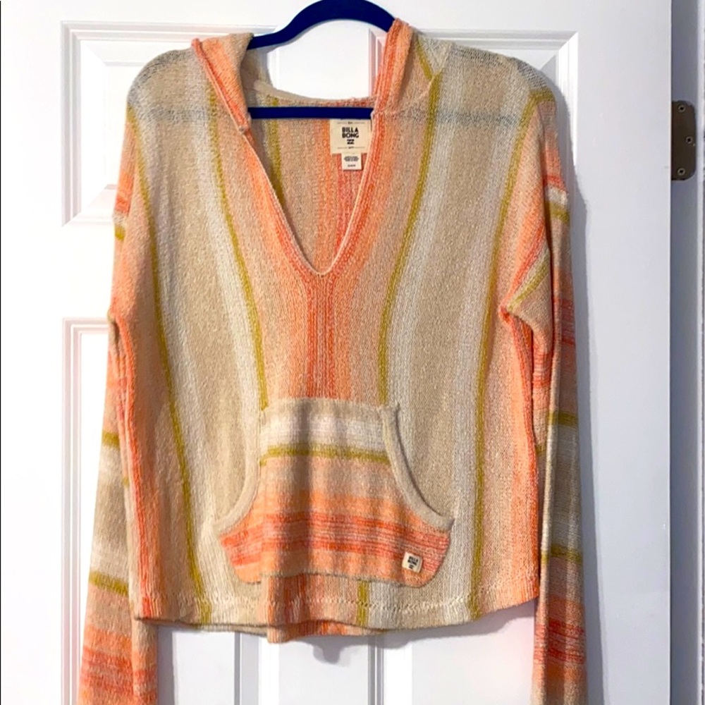 Billabong hoodie winter beach sweater